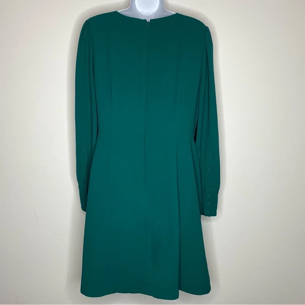 J. Crew Jade Long Sleeve Button Cuff Dress